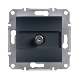 Asfora - SAT konektor - 1dB - antracit