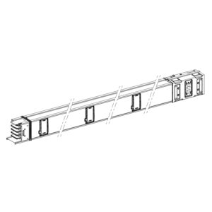 Canalis KSA - ravni distrib. el. - 1000 A - 6 priklj. - 3L + N + PE - 3 m