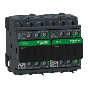 TeSys D rev. kontaktor - 3P - 440 V - 12 A AC-3 - 48 do 130 V AC/DC tul.