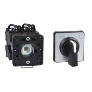 Grebenasto preklopno stikalo - 3 poli - 90° - 20 A - za Ø 22 mm