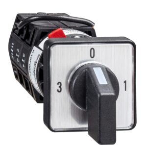 Grebenasto stikalo ampermetra - 3L-N - 90° - 10 A - za Ø 16 ali 22 mm