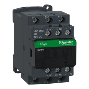 Kontaktor TeSys D - 3P (3 NO) - AC-3 - 440 V 12 A - tuljava 12 V DC