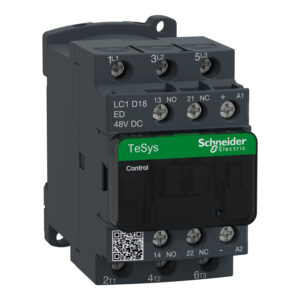 Kontaktor TeSys D - 3P (3 NO) - AC-3 - 440 V 18 A - tuljava 48 V DC