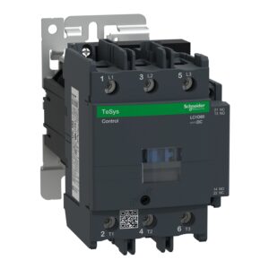 Kontaktor TeSys D - 3P (3 NO) - AC-3 440 V 80 A - 110 V DC tul. šir. obsega