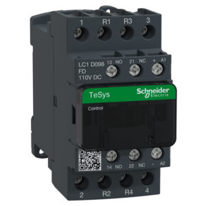 Kontaktor TeSys D - 4P (2 NO + 2 NC) - AC-1 440 V 20 A - tuljava 110 V DC