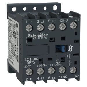 Kontaktor TeSys K - 3P - AC-3  440 V 6 A - 1 NO pom. - tuljava 220 do 230 V AC