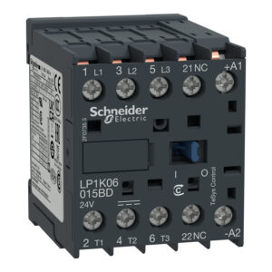 Kontaktor TeSys K - 3P - AC-3  440 V 9 A - 1 NC pom. - tuljava 24 V DC