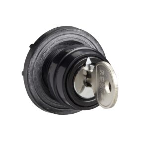 Krmilna glava za greb. stik. - plast. črna krona Ø 29 mm - ključ - odp. Ø 22 mm