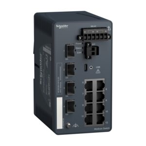 Modicon upravlj. stikalo - 8 port. za bak. + 4 Gigabit SFP