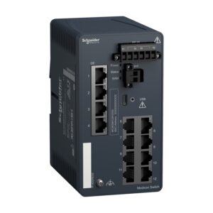 Modicon upravlj. stikalo - 8 port. za bak. + 4 Gigabit port. za bak.