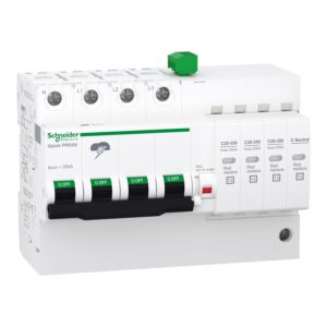 Modularna prenap. zaščita iQuick PRD20r - 3 poli + N - 350 V - z dalj. prenos.