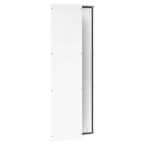 External fixing side panels, PrismaSeT, for enclosure H 2000 x W 500 mm, RAL 9003, set of 2