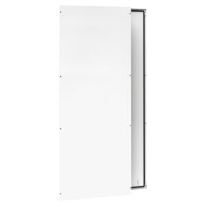 External fixing side panels, PrismaSeT, for enclosure H 2000 x W 800 mm, RAL 9003, set of 2