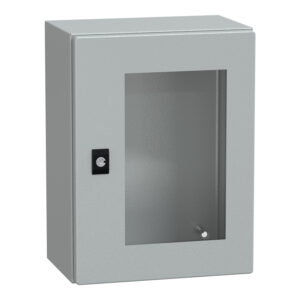 Prosojna vrata PanelSeT CRN brez mont. pl. V400xŠ300xG200 IP66 IK08 RAL7035