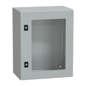 Prosojna vrata PanelSeT CRN brez mont. pl. V500xŠ400xG250 IP66 IK08 RAL7035