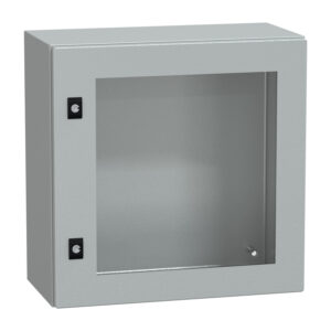 Prosojna vrata PanelSeT CRN brez mont. pl. V500xŠ500xG250 IP66 IK08 RAL7035