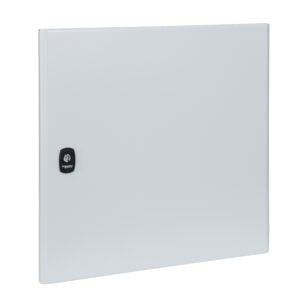 Plain door for PanelSeT S3D H1200xW800 RAL 7035, with lock
