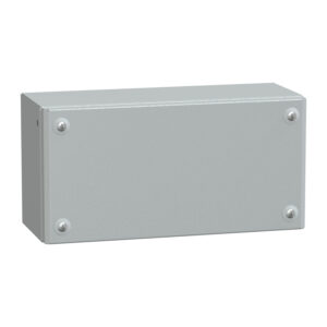 Kovinska ind. om. z navadnimi vrati V150 x Š300 x G120 IP66 IK10 RAL 7035