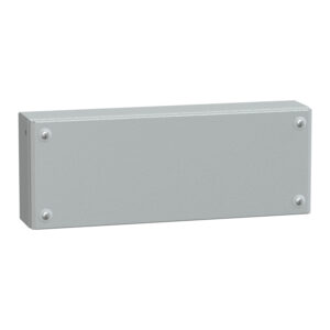 Kovinska ind. om. z navadnimi vrati V 150 x Š 400 x G 80 IP66 IK10 RAL 7035