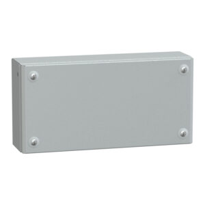 Kovinska ind. om. z navadnimi vrati V 200 x Š 300 x G 80 IP66 IK10 RAL 7035