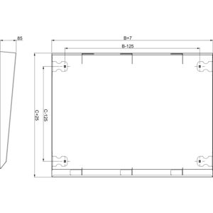 Streha PanelSeT SF/SM - 1200 x 400 mm