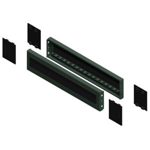 Plošče s krtačo za podnožje PanelSeT SF/SM - 100 x 800 x 800 mm