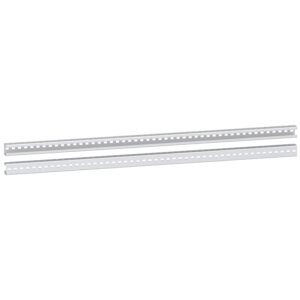 Navpični stebrički višine 750 mm, pocin. jeklo. V kompletu: 2 stand. stebrička