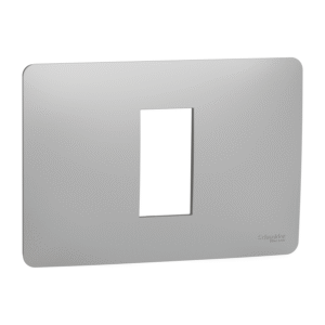 Unica - dekorativni okvir - enojni - 1 modul - aluminij