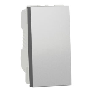 Navadno stikalo, Unica, 16 A, 1 modul, aluminij