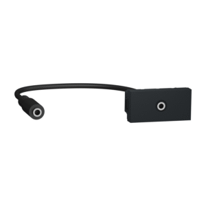 Unica - mini vtič 3,5 mm priključek - 1 modul - antracit