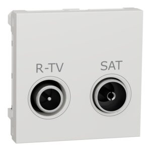 Unica - R-TV/SAT - terminal - 2 m - bež