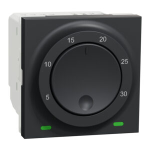 Unica - sobni termostat - 8 A - antracit