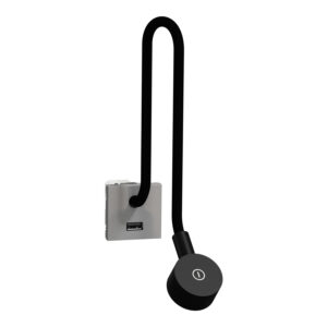Nočna svetilka + USB polnilec tipa A