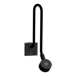 Nočna svetilka + USB polnilec tipa A