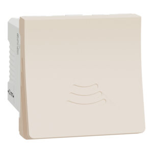 Buzzer, New Unica, 2 modules, beige