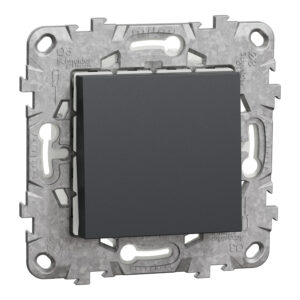 Switch, New Unica, 2 modules, IP44, anthracite