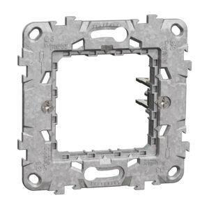 Univerzalen nosilni okvir, Unica, z dolgimi fiksiranimi zobci, 2 modula, 1 tipka