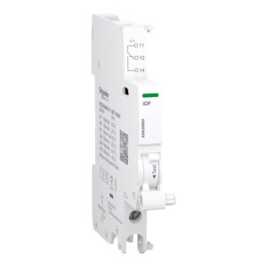 Pomožni kontakt, Acti9 A9A, iOF, 1 C/O, 100mA do 6A, 24VAC do 415VAC, 24-130 VDC, spodnji priklj.