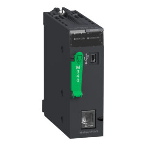 Modul procesor., Modicon M340 avtomatska platforma, maks. 512 diskret. + 128 analog. I/O, Modbus