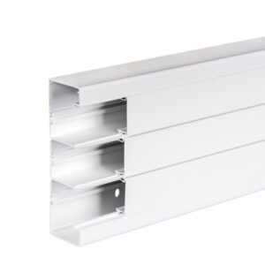 OptiLine 45 - namestitveni kanali - 185 x 55 mm - PVC - polarno beli - 2000 mm