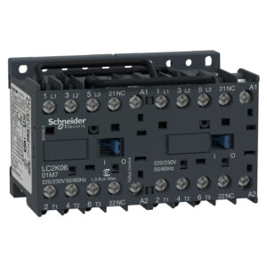 TeSys K rever. kont. - 3P - AC-3 -  440 V 9 A - 1 NC - tuljava 24 V AC