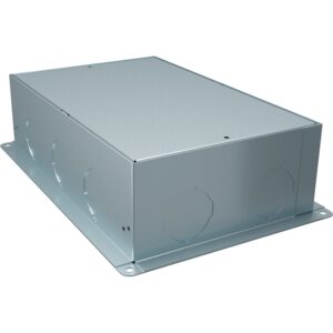 Unica System+ - screeded box for floor outlet box - 12 modules