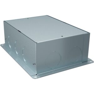Unica System+ - screeded box for floor outlet box - 6 modules