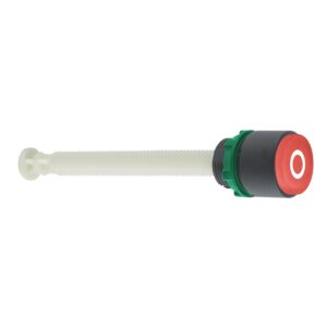Rdeča izbočena tip. za ponast. Ø 22 z oznako O za razdaljo vklopa 17 do 120 mm