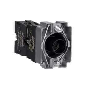 Easy Harmony XB2, svetlobni blok z nosilcem, kovinski, brez žarnice BA9S, < 380 V AC, 1 NC