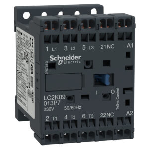 Kontaktor TeSys K - 3P - AC-3 440 V 6 A - 1 NO pom. - tuljava 230 V AC