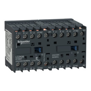 TeSys K rever. kont. - 3P - AC-3 -  440 V 9 A - 1 NC - 110 V AC tuljava
