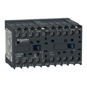 TeSys K rever. kont. - 3P - AC-3 -  440 V 9 A - 1 NO - tuljava 24 V DC