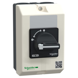 TeSys VARIO - omara - za VN12, VN20, V02 do V2 - črn vrtljivi ročaj - IP65