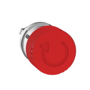 Rdeč izk. v sili Ø 30, glava za izk. Ø 22 sprož. in zakl. za obr. in sprost.